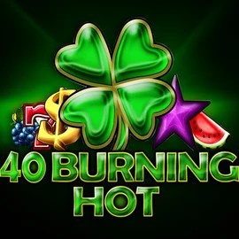 40 Burning Hot slot visual from Amusnet Interactive available on roulettinoo.ch
