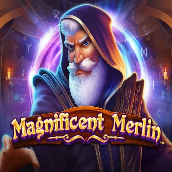 Magnificent Merlin by Greentube, showcased at roulettinoo.ch – game logo