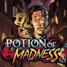 Potion of Madness slot logo by Play'n GO at Roulettino Casino
