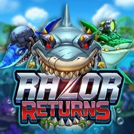 Slots logo of Razor Returns from Push Gaming at Roulettino Casino