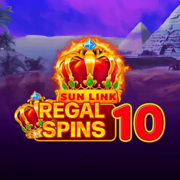 Enjoy Regal Spins 10 by PatePlay – logo hosted on roulettinoo.ch