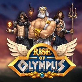 Official Slots logo: Rise of Olympus by Play'n GO at Roulettino Casino